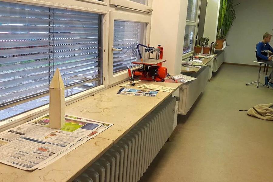 Neuer Technik- und NWT-Raum der GMS