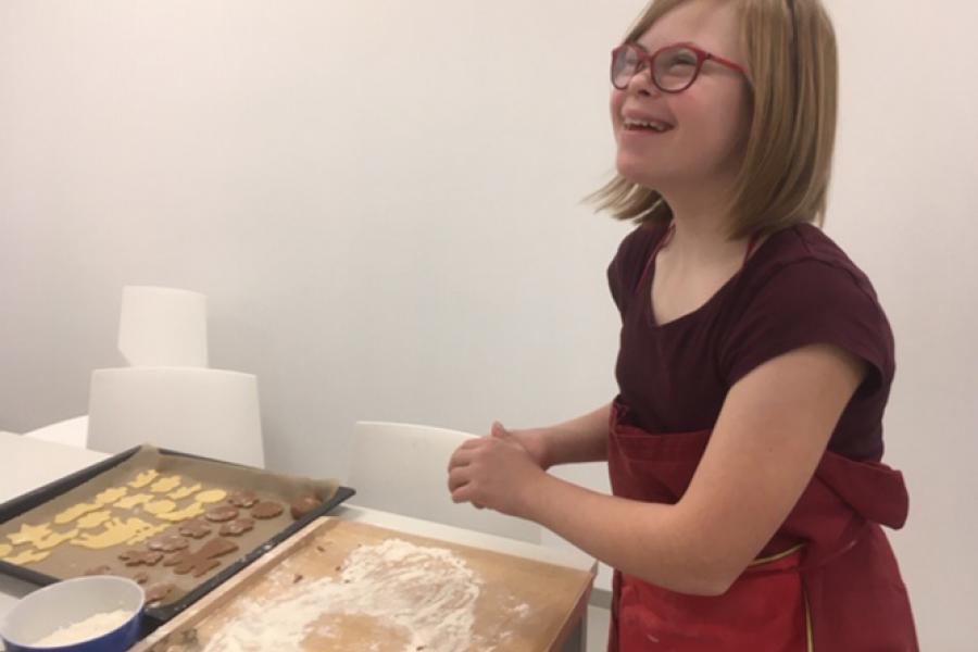 In der Weihnachtsbäckerei…
