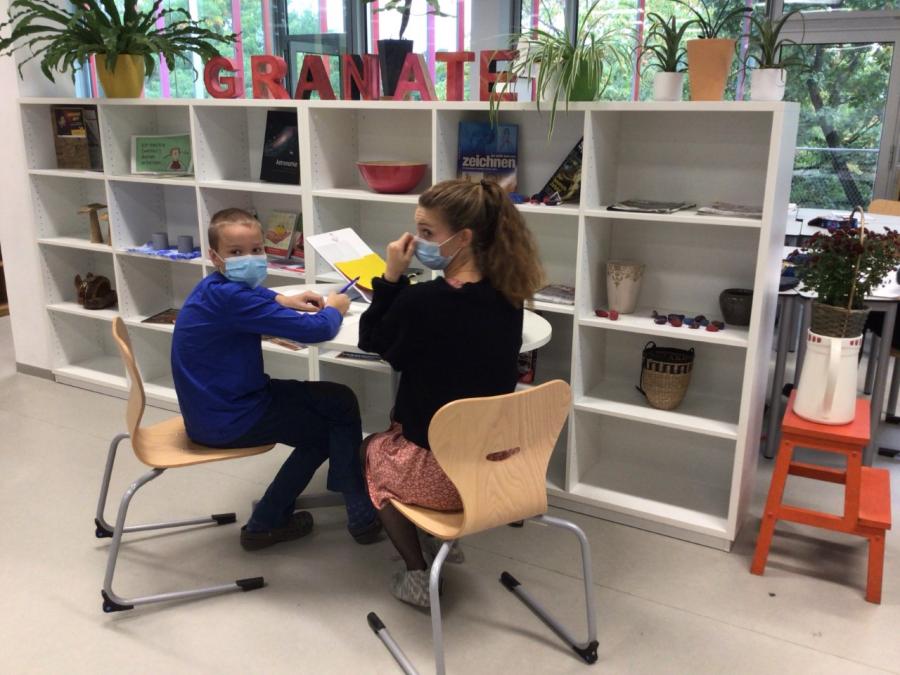 Arbeiten im "Living Room"