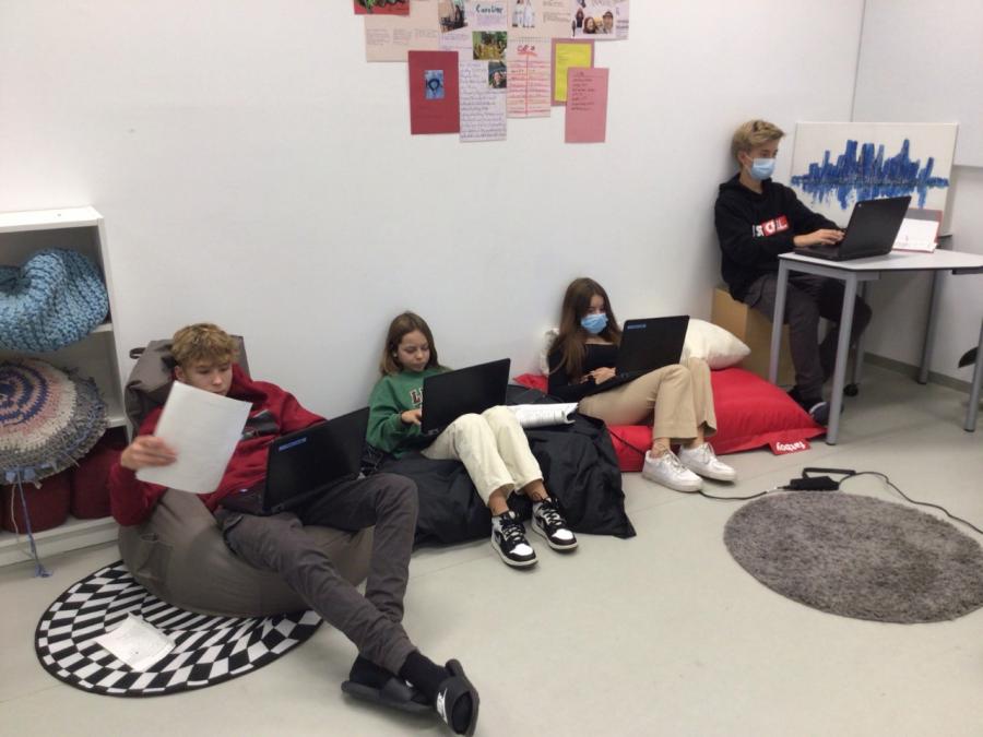 Arbeiten im "Deep Talk Room"