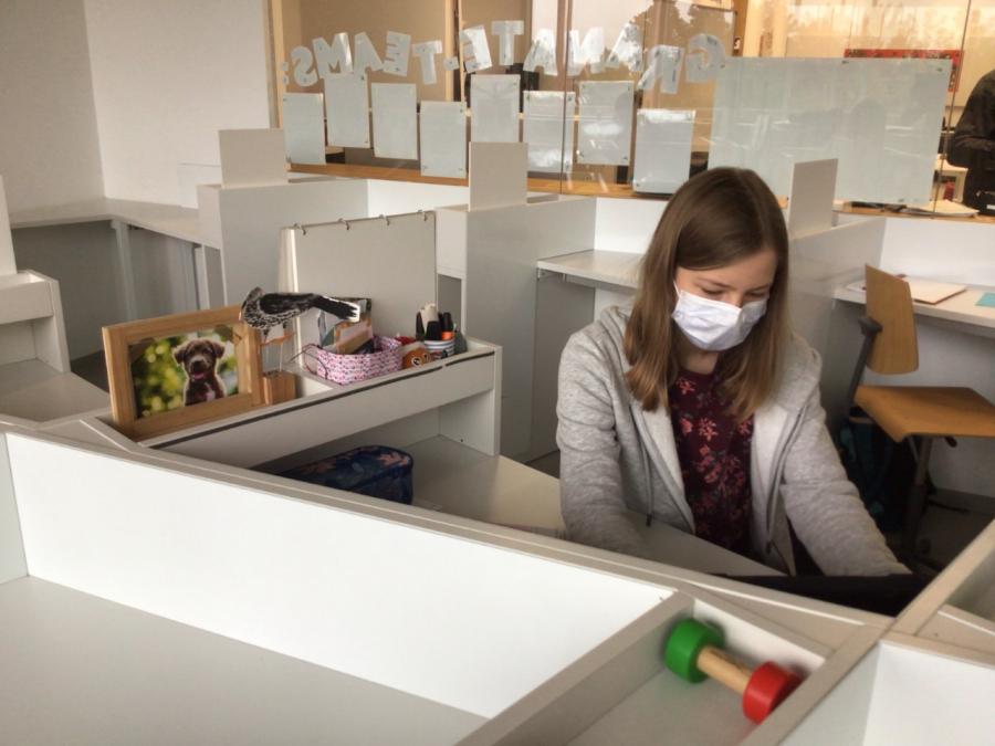 Arbeiten im "Learning Office"