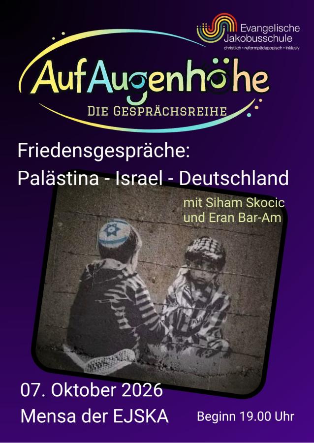 Friedensgespräche: Palästina. Israel. Deutschland.
