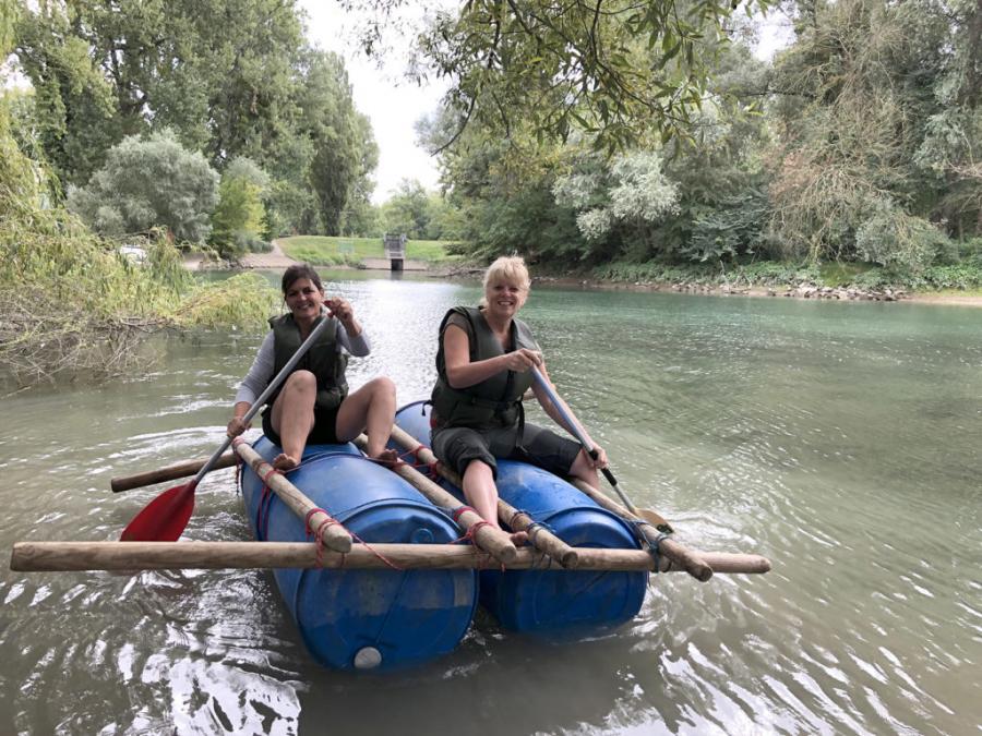 Floßbau – konstruieren, bauen und gewinnen
