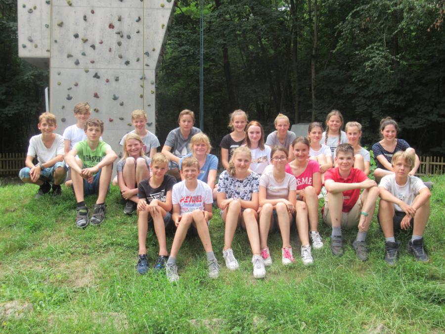 Mondsteine im Kletterpark