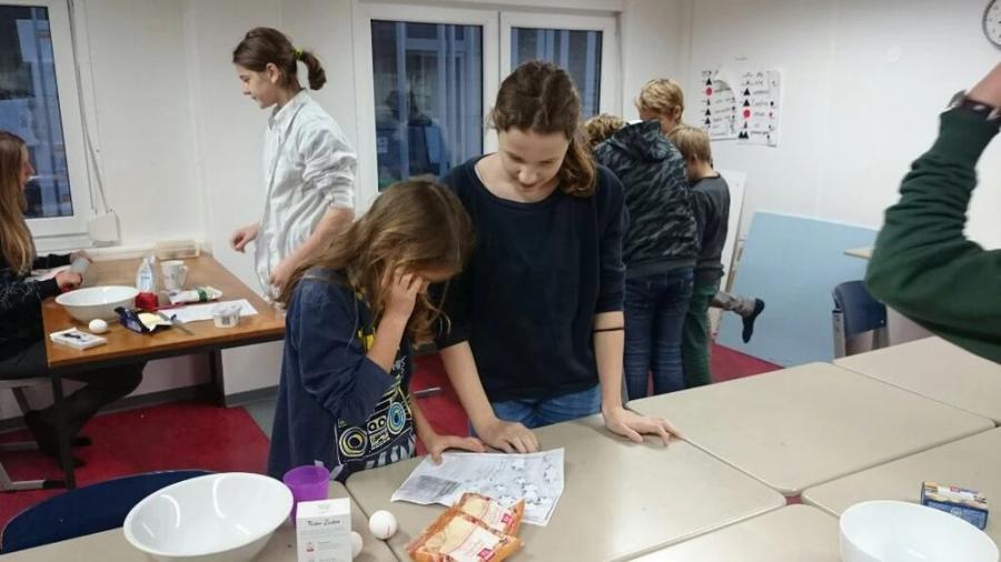 In der Weihnachtsbäckerei…