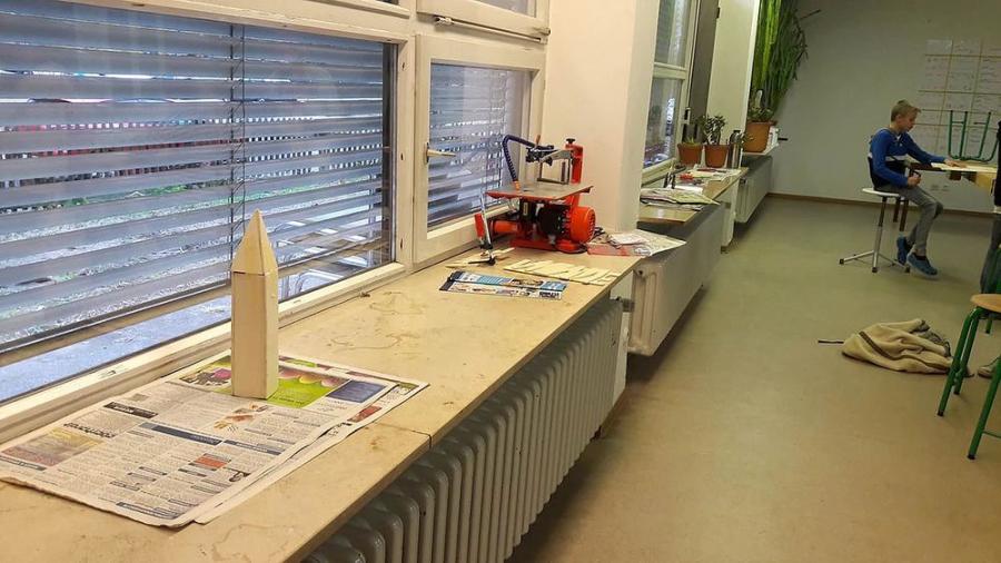 Neuer Technik- und NWT-Raum der GMS