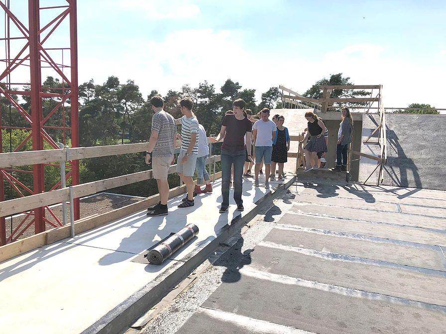 Baustellenführung – Neubau Sekundarstufe