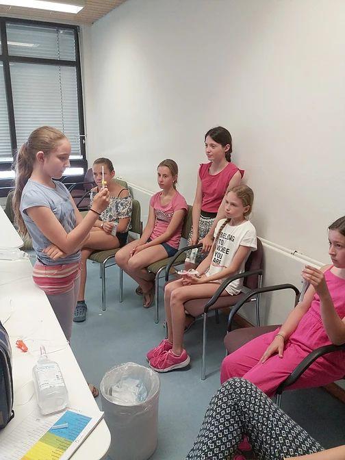 Am Mittwoch war ein ganz besonderer Tag für die Schulsanitäter